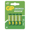 GP Zinko-chloridová batéria GP Greencell R6 (AA) 4ks v blistri 1012214000