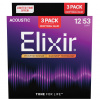 Elixir 16569 Nanoweb 12-53 3-Pack