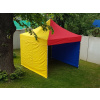Nožnicový párty stan 3x3 m TENTino SMALL HEXAGON Farba opláštenia: 18A - MIX BAREV