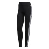 adidas Pulse 3-Stripes Long Leggings Womens Black 8 (XS)