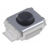 OMRON Mikrospínač B3U-1000PM TACT; SPST-NO; pol: 2; 0,05A/24VDC; SMT; 1,5N; 2,5x3mm