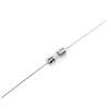 Poistka trubičková letovacia sklenená, pomalá T 3.6x10mm 1,5 A