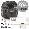 Štítky AltPrint[Dymo] LW Durable - odolné, 25x89, 350ks