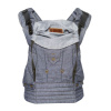 ByKay 4WAY Click Carrier – ergonomická klokanka na 4 spôsoby nosenia, do 3 rokov, max 18 kg Farba: Dark Jeans (hex code #706f79)
