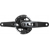 Kľuky SRAM Powermeter X0 Eagle Spindle Q174 CL55 DUB MTB Wide 170mm Black 2-guards 32z T-T