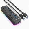 USB Hub Qiravoxx9270 so 7 portami