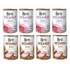Brit Pate Meat MIX príchutí Vlhké Krmivo pre psa 12x400 g