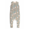 Sleepee Celoročný spací vak s nohavicami Vintage Animals Sky Blue/Cream Veľkosť: S