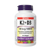 Webber Naturals K2 120mcg + D3 1000IU 60 kapsúl
