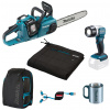 Makita DLX3129TX1 Aku sada DUC353+DCB200A+DEADML808 Li-ion 18V (2xBL1850B+DC18RD)