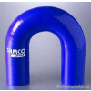 SAMCO Sport silikónová hadica U adaptér, modrá farba, priemer 32 mm, dĺžka 102 mm, maximálna teplota 170°C