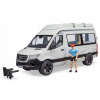 BRUDER 2672 MB Sprinter Kemping s vodičom a príslušenstvom