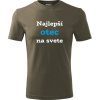Army tričko najlepší otec na svete - darček pre otca k 60 narodeninám XXXL