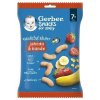 Gerber Snacks Kukuričné chrumky Jahoda a banán (od ukončeného 7. mesiaca) 28 g detské chrumky