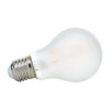 Stmievateľná LED žiarovka A60F 6 W E27 24 V DC Teplá bílá
