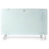 NEDIS Wi-Fi inteligentné konvekčné výhrevné teleso/ termostat/ sklenený predný panel/ IP24/ výkon 2000 W/ biele