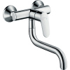 Hansgrohe FOCUS M41 drezová nástenná batéria, dolný výtok, 1jet 31825000 chróm