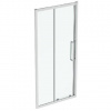 Ideal Standard i.Life - Posuvné sprchové dvere, dvojdielne, 120 cm, silver bright/číre sklo T4945EO