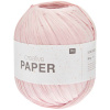 Rico design háčkovacia papierová priadza Creative paper odtieň 004 ružová - 3 ks