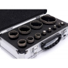 KRAFT&DELE KD11227 , Diamantové korunkové vrtáky vykružováky, 6-68 mm, sada 12 ks