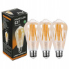 E27 Stmbable 6W LED retro bes, E27 ST64 WARM BI (E27 Stmbable 6W LED retro bes, E27 ST64 WARM BI)