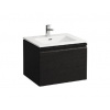 Laufen Pro S - Skrinka s umývadlom, 60x50 cm, farba wenge H8609614231041