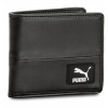 Peňaženka - Puma Peňaženka Ekologická koža čierne originály Billfold - Pánsky produkt (PUMA WALLET 075019 01 ČIERNY DOKUMENTY)