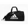 Športová taška ADIDAS taška 2in1 Big Zip, biela S (ADIACC052CS-90100-S)