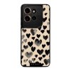 Lesklý kryt Mobiwear Glossy - Motorola Edge 50 Neo - GA51G Černá srdíčka (Prémiové lesklé pouzdro, obal, kryt Mobiwear Glossy na mobil Motorola Edge 50 Neo - GA51G Černá srdíčka, materiál Plast + TPU