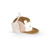KiETLA OURS‘ON šiltovka s UV ochranou a ochranou krku 44-48 cm,Pink Brown