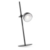 LED stolná lampa SOPHIE, dobíjacia, čierna