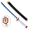 Ornamentální Katana - Inspirována Giyu Tomioka'S (Demon Slayer)