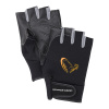 Savage Gear Rukavice Neoprene Half Finger Black - M