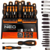 SAPRO Sada skrutkovačov a bitov NEO 04-210, 37 dielov