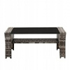 Záhradný stôl, stolík - Rattan Tabuľka 68 x 48 x 38 Opis čítania (Rattan Tabuľka 68 x 48 x 38 Opis čítania)