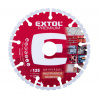 EXTOL 8803001 - Kotúč rezný diamantový segmentový, o125mm, kameň/kov/drevo
