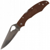 Nôž - Knife Spyderco Byrd Car Cara 2 FRN Brown Plain (by0 (Nôž - Knife Spyderco Byrd Car Cara 2 FRN Brown Plain (by0)