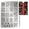 Moyra Stamping Platňa na pečiatkovanie č. 63 Baroque garden
