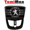 TomiMax Peugeot 207 Android 14 autorádio s WIFI, GPS, USB, BT HW výbava: 8 Core 8GB+128GB HIGH