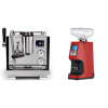 Rocket Espresso R NINE ONE Edizione Speciale + Eureka Atom 60, ferrari red