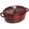 Staub Hrniec oválny 29 cm 4,2 l vínový