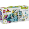 LEG LEGO DUPLO Frozen kreatívna krabička s Elsou a Olafom 10462 STAVEBNICE