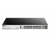 D-Link DGS-3130-30TS Spravovaný L3 Gigabit Ethernet (10/100/1000) Čierna, Šedá