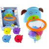 Lean Toys Hračka do vane – Psík s loptičkami