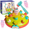 WOOPIE BABY Interaktivní Dovednostní Hra Zasaď Mrkev Edukační Uhoď Krtka Kladívkem
