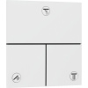 Hansgrohe ShowerSelect Comfort E, ventil pod omietku pre 3 spotrebiče, biela matná, HAN-15573700