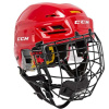 Prilba CCM Tacks 210 Combo Sr Farba: červená, Veľkosť: L