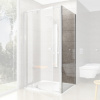 Ravak Pevná stěna Pivot PPS PPS-90 bright alu+Transparent 90G70C00Z1