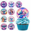POPLATKY NA BÁBOVKY MUFFINKY LILO A STICH STICZ SADA 12ks