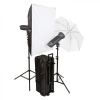 HELIOS LED-150s Performance Studio svetlo 2-dielna sada